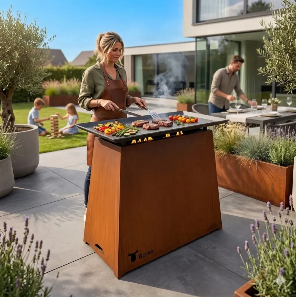 Plancha Bgaz corten