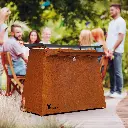 Plancha Bgaz corten