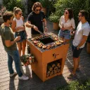 Plancha Square corten