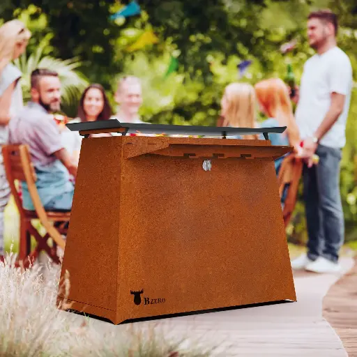 Plancha Bgaz corten